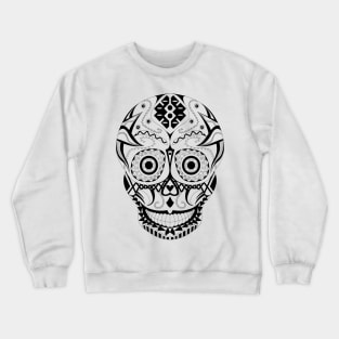 sugar day of the dead skull ecopop Crewneck Sweatshirt